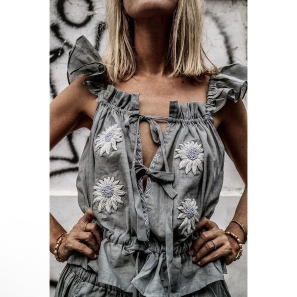 INNIKA CHOO Daisy Singlet Top one size